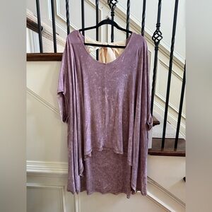 Elegant Mauve Women's Top